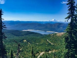 Geocaching - Hiking to GCD, Washington