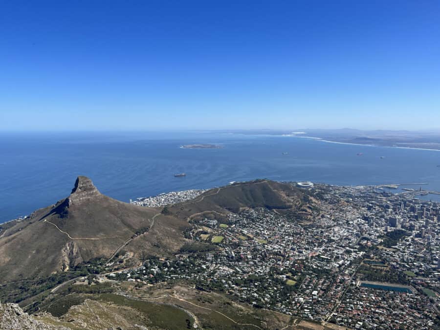 Cape Town, Table Mountain, hiking, Lion's Head, view