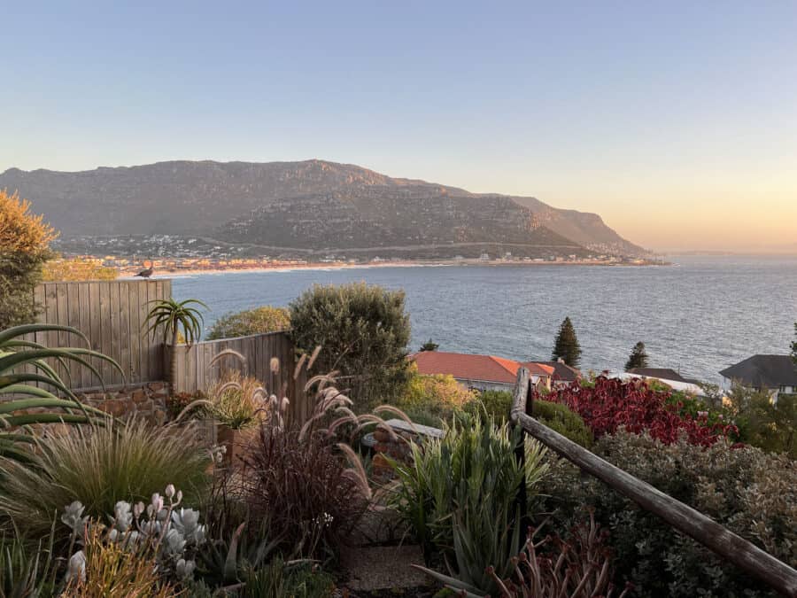 Airbnb, Cape Town, Fish Hoek, sunrise, morning